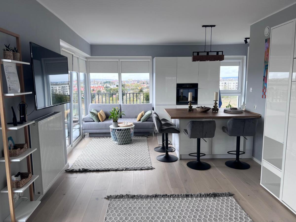 Apartament Przytulne Z Widokiem Szczecin Zewnętrze zdjęcie